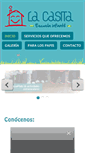 Mobile Screenshot of guarderia-lacasita.com